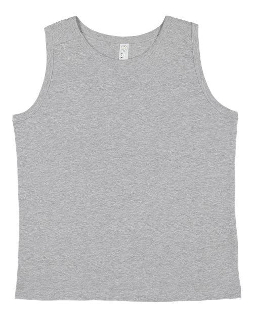 LAT 6123 — Youth Fine Jersey Tank Top — Heather