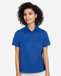 Harriton M586W — Women's Flash IL Colorblock Shirt — main view