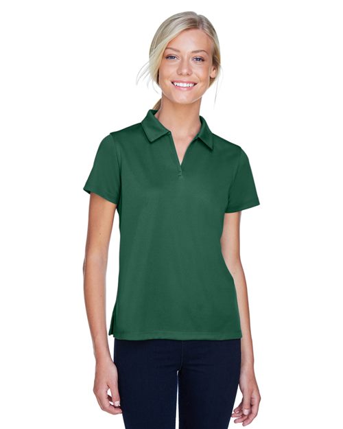 Harriton M353W — Women's Double Mesh Polo — main view