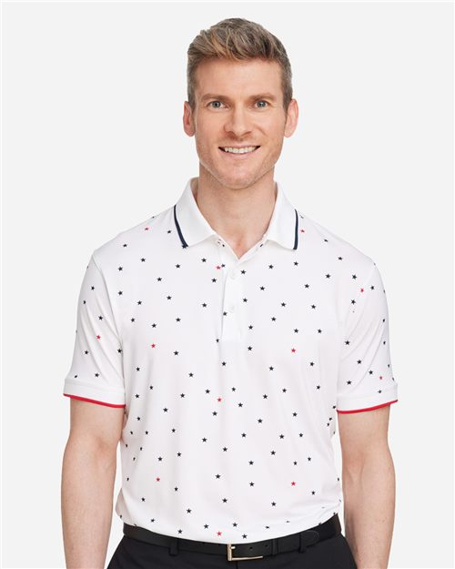 Puma Golf 537477 — Men's Volition Skylight Patriotic Polo — main view