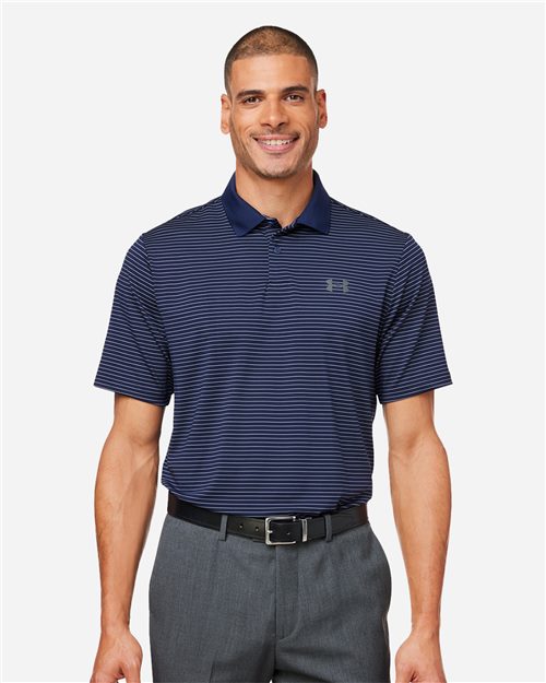 Under Armour 1377376 — Men's 3.0 Striped Perf Polo — main view
