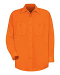 Red Kap SS14 — Men's Enhanced Visibility Long Sleeve Work Shirt — main view