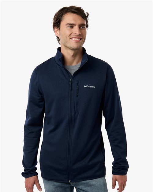 Columbia 213684 — Men's Essential Hike™ Grid Fleece Full-Zip — main view