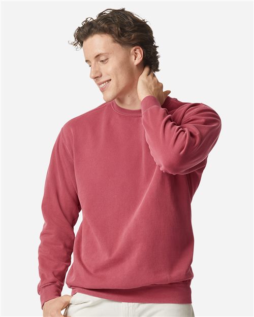 Comfort Colors 1566 — Unisex Garment-Dyed Crewneck Sweatshirt — main view