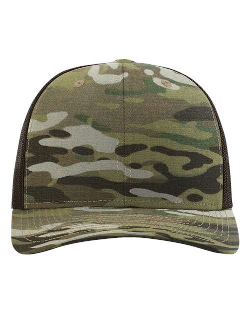Richardson 112PT — Printed Tactical Trucker Cap — main view