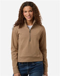 North End NE220W — Women's Mantra Half-Zip Ottoman Pullover — main view