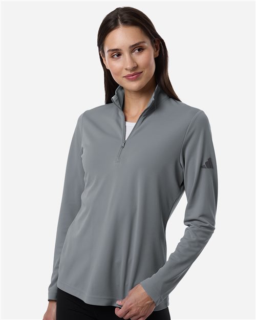 Adidas A400 — Women's Lightweight Quarter-Zip Pullover — main view
