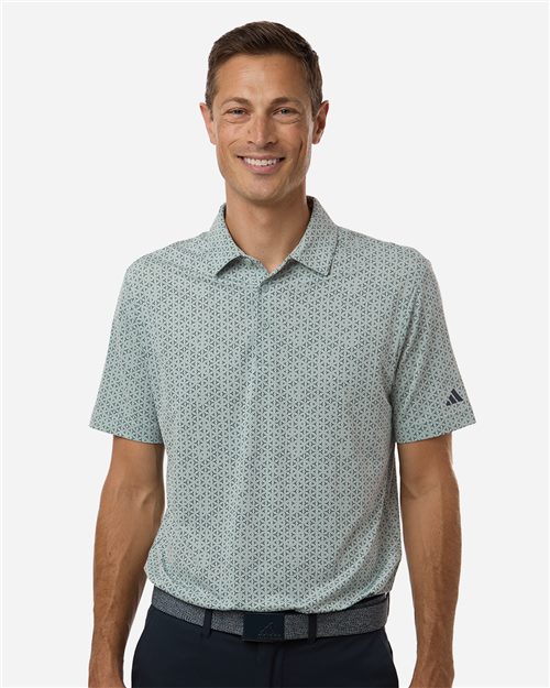 Adidas A2023 — Men's Ultimate365 Mesh Tango Print Climacool Polo — main view