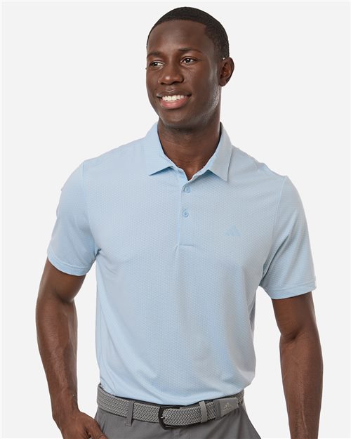 Adidas A2024 — Men's Performance Textured Polo — main view