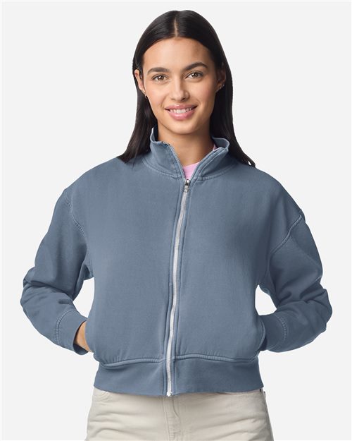 Comfort Colors 1570L — Women's Garment-Dyed Full-Zip Jacket — main view