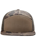 Richardson 168P — Printed Seven-Panel Trucker Cap — main view