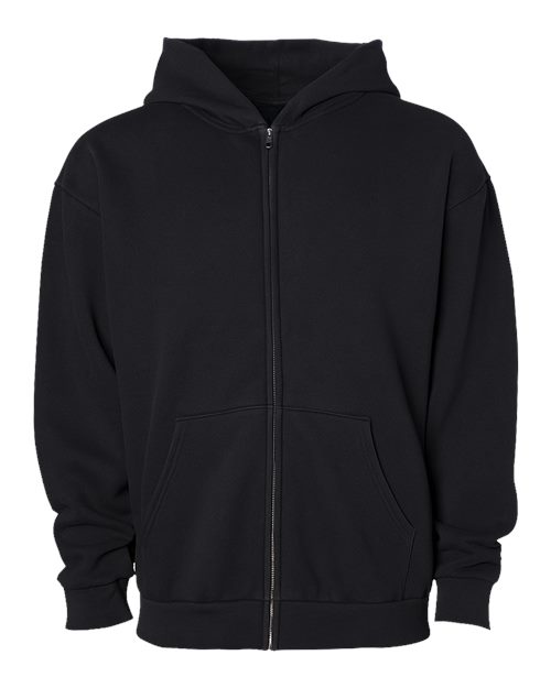Independent Trading Co. IND280ZIP — Unisex Avenue Midweight Full-Zip Hooded Sweatshirt — main view