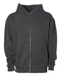Independent Trading Co. IND420ZIP — Unisex Mainstreet Heavyweight Full-Zip Hooded Sweatshirt — main view