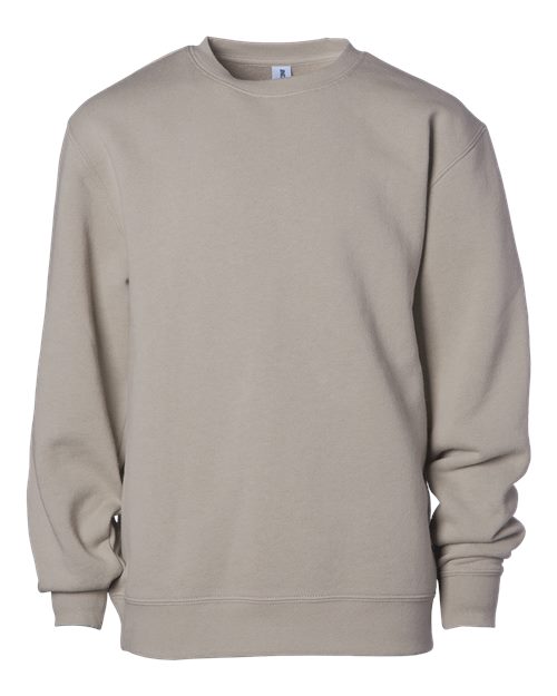 Independent Trading Co. SS3001Y — Youth Midweight Crewneck Sweatshirt — main view