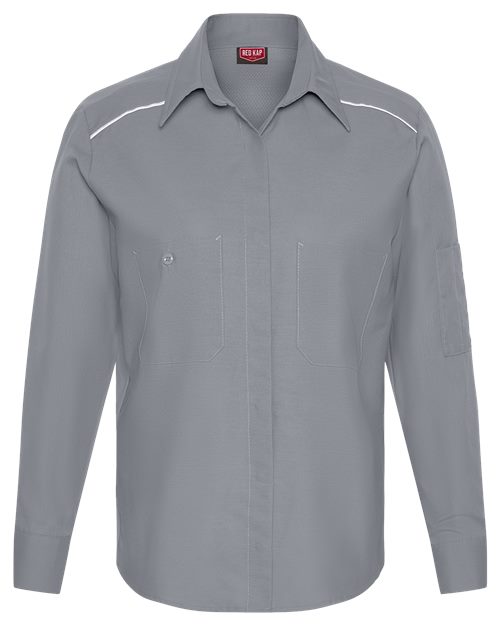 Red Kap SP5A — Women's Airflow Long Sleeve Work Shirt — main view