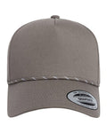YP Classics 5079BD — Retro Cotton Blend Five-Panel Rope Cap — main view