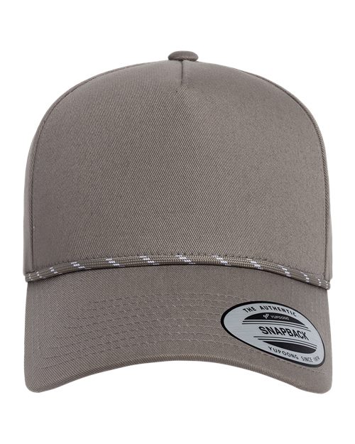 YP Classics 5079BD — Retro Cotton Blend Five-Panel Rope Cap — main view