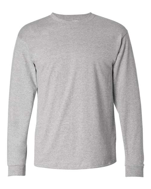 Hanes 5586 — Authentic Long Sleeve T-Shirt — Light Steel