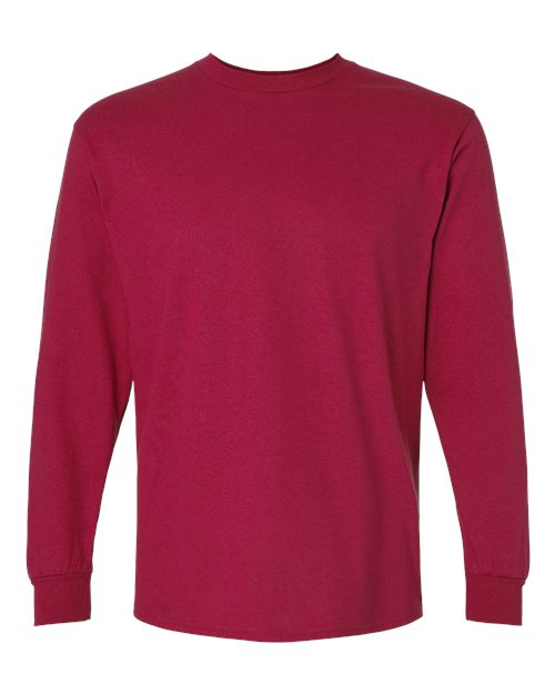 Gildan 2400 — Unisex Ultra Cotton® Long Sleeve T-Shirt — Cardinal Red