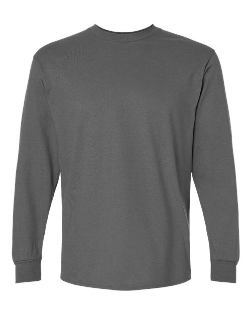Gildan 2400 — Unisex Ultra Cotton® Long Sleeve T-Shirt — Charcoal