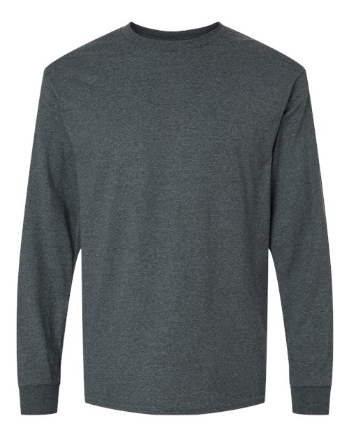 Gildan 2400 — Unisex Ultra Cotton® Long Sleeve T-Shirt — Dark Heather