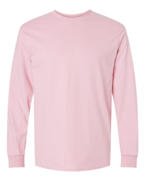 Gildan 2400 — Unisex Ultra Cotton® Long Sleeve T-Shirt — Light Pink