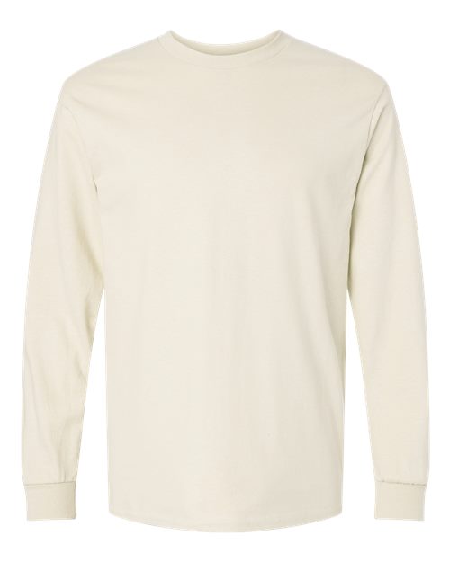 Gildan 2400 — Unisex Ultra Cotton® Long Sleeve T-Shirt — Natural
