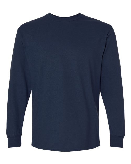 Gildan 2400 — Unisex Ultra Cotton® Long Sleeve T-Shirt — Navy