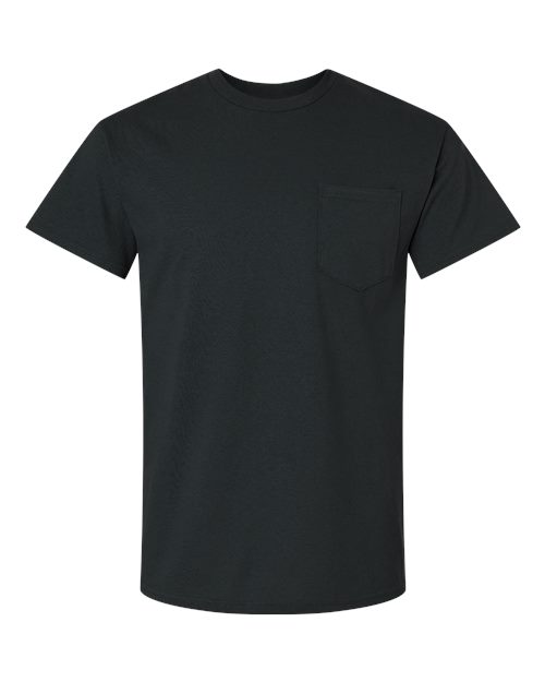 Gildan 2300 — Unisex Ultra Cotton® Pocket T-Shirt — Black