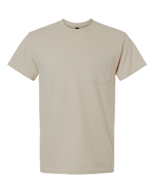 Gildan 2300 — Unisex Ultra Cotton® Pocket T-Shirt — Sand