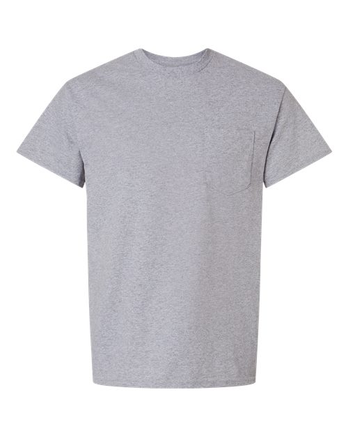 Gildan 2300 — Unisex Ultra Cotton® Pocket T-Shirt — Sport Grey