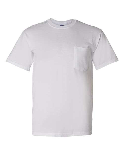 Gildan 8300 — Unisex DryBlend® Pocket T-Shirt — White