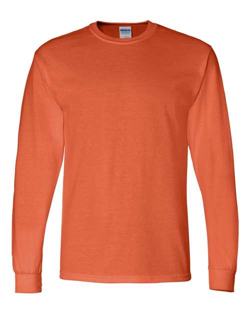 Gildan 8400 — Unisex DryBlend® 50/50 Long Sleeve T-Shirt — Orange