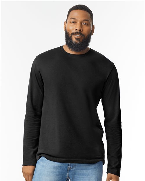 Gildan 64400 — Unisex Softstyle® Long Sleeve T-Shirt — main view