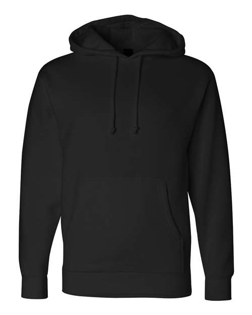 Independent Trading Co. IND4000 — Unisex Heavyweight Hooded Sweatshirt — Black