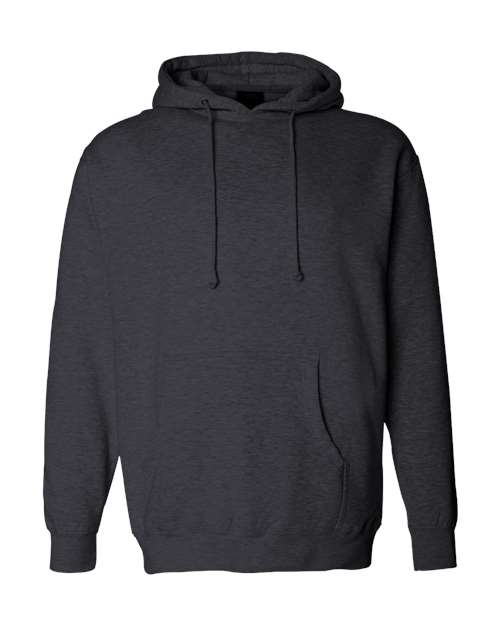 Independent Trading Co. IND4000 — Unisex Heavyweight Hooded Sweatshirt — Charcoal Heather