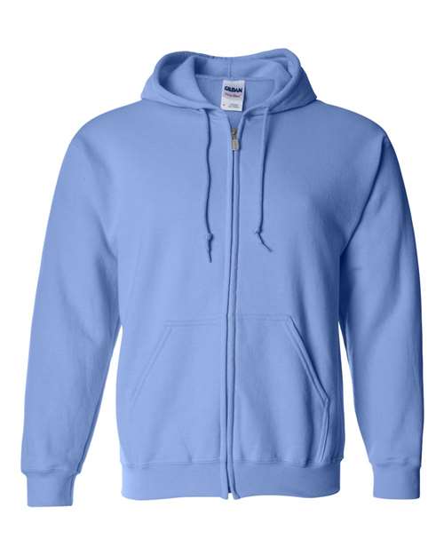 Gildan 18600 — Unisex Heavy Blend™ Full-Zip Hooded Sweatshirt — Carolina Blue