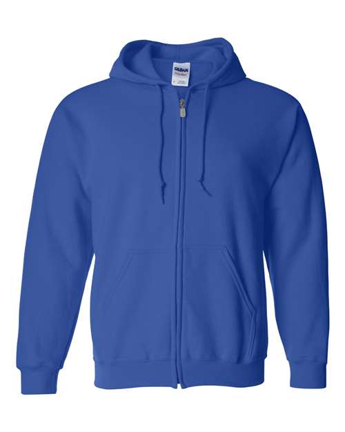Gildan 18600 — Unisex Heavy Blend™ Full-Zip Hooded Sweatshirt — Royal