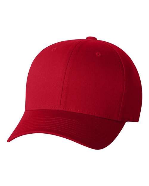Flexfit 5001 — V-Flexfit® Cotton Twill Cap — Red