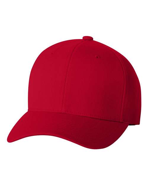 Flexfit 6477 — Wool-Blend Cap — Red