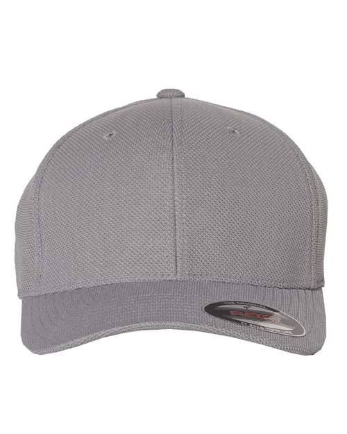 Flexfit 6577CD — Cool & Dry Piqué Mesh Cap — Grey