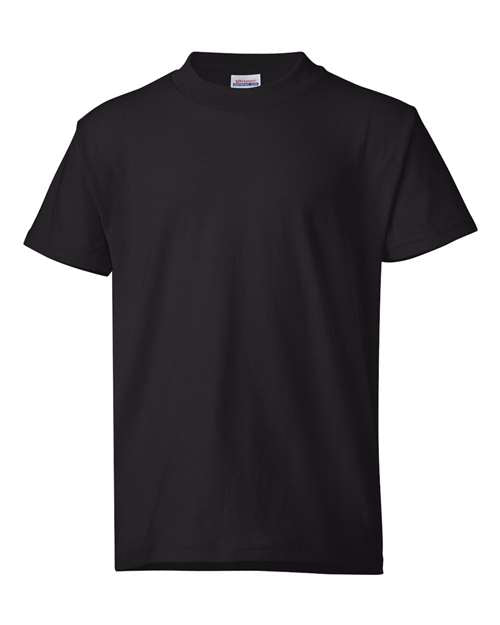 Hanes 5370 — Youth EcoSmart® T-Shirt — Black