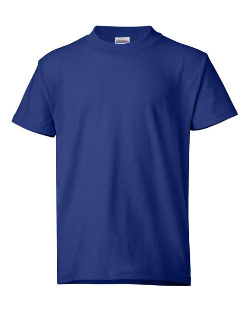 Hanes 5370 — Youth EcoSmart® T-Shirt — Deep Royal