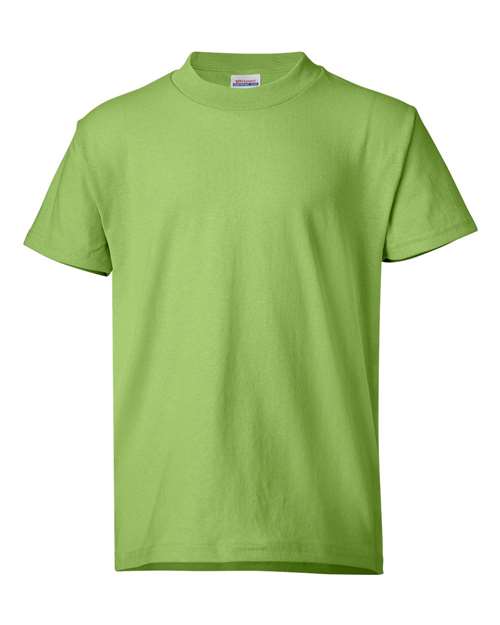 Hanes 5370 — Youth EcoSmart® T-Shirt — Lime