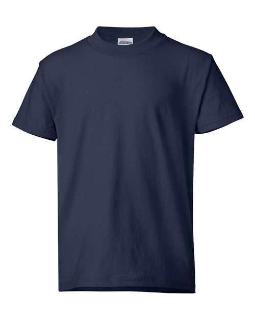 Hanes 5370 — Youth EcoSmart® T-Shirt — Navy