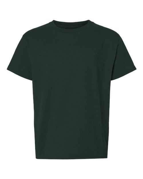 Gildan 8000B — Youth DryBlend® T-Shirt — Forest Green