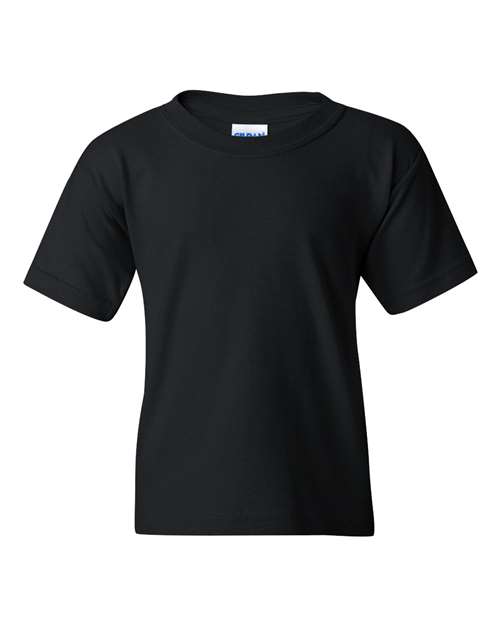 Gildan 5000B — Youth Heavy Cotton™ T-Shirt — Black