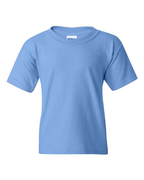 Gildan 5000B — Youth Heavy Cotton™ T-Shirt — Carolina Blue