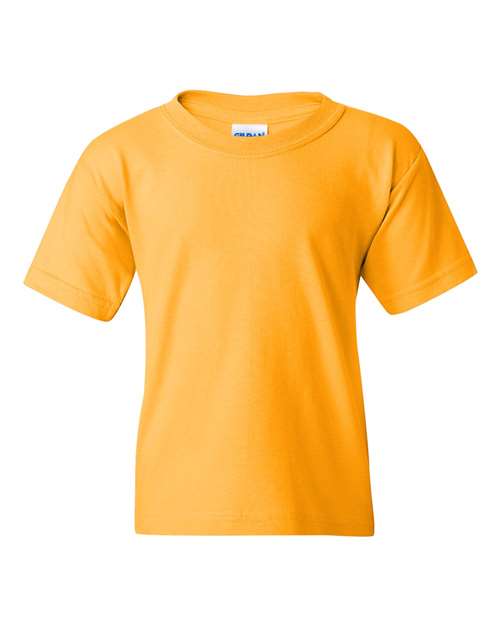 Gildan 5000B — Youth Heavy Cotton™ T-Shirt — Gold