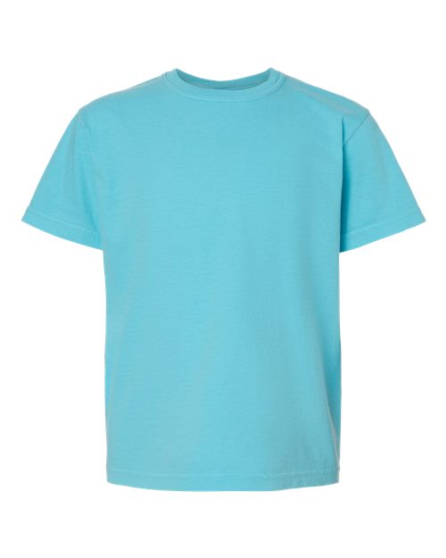 Comfort Colors 9018 — Youth Garment-Dyed Heavyweight T-Shirt — Lagoon